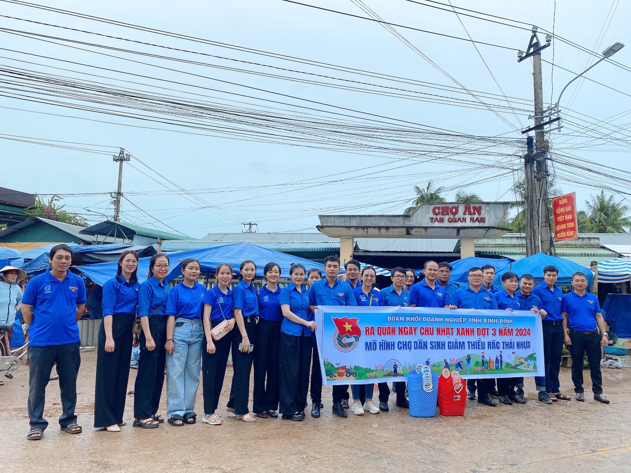 ĐOÀN PHƯỜNG TAM QUAN NAM PHỐI HỢP RA QUÂN CHIẾN DỊCH THANH NIÊN TÌNH NGUYỆN "KỲ NGHỈ HỒNG" NĂM 2024