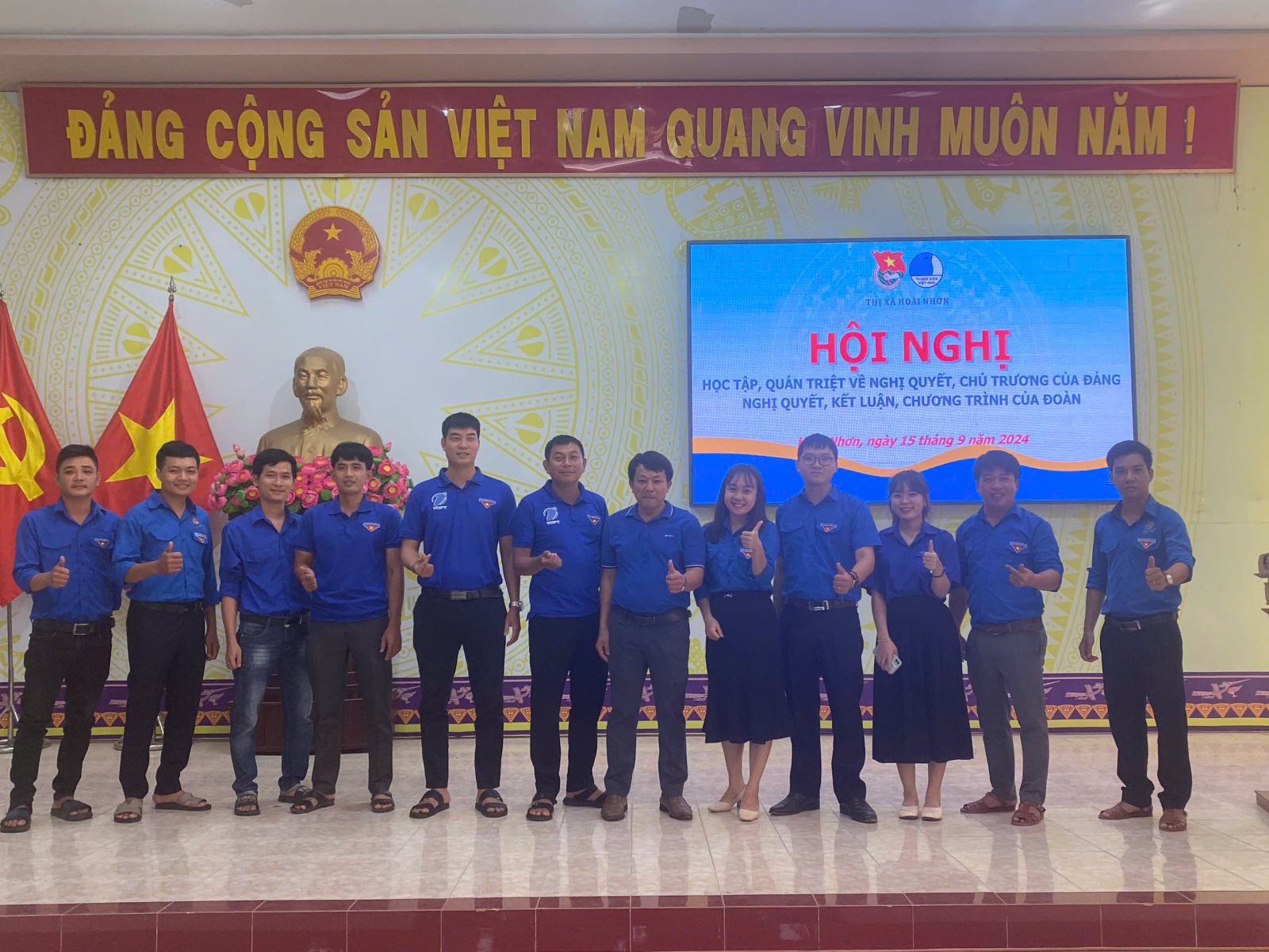 THỊ ĐOÀN HOÀI NHƠN TỔ CHỨC HỌC TẬP, QUÁN TRIỆT VỀ NGHỊ QUYẾT, CHỦ TRƯƠNG CỦA ĐẢNG, NGHỊ QUYẾT, KẾT LUẬN, CHƯƠNG TRÌNH CỦA ĐOÀN