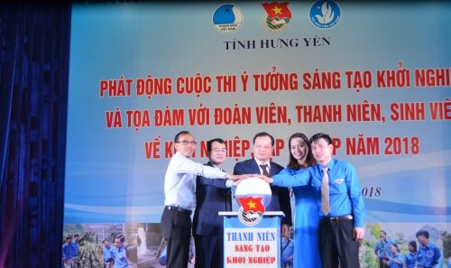 Phát động Cuộc thi Ý tưởng sáng tạo khởi nghiệp năm 2018 và Tọa đàm giữa lãnh đạo Tỉnh,  các doanh nghiệp và đoàn viên thanh niên, sinh viên